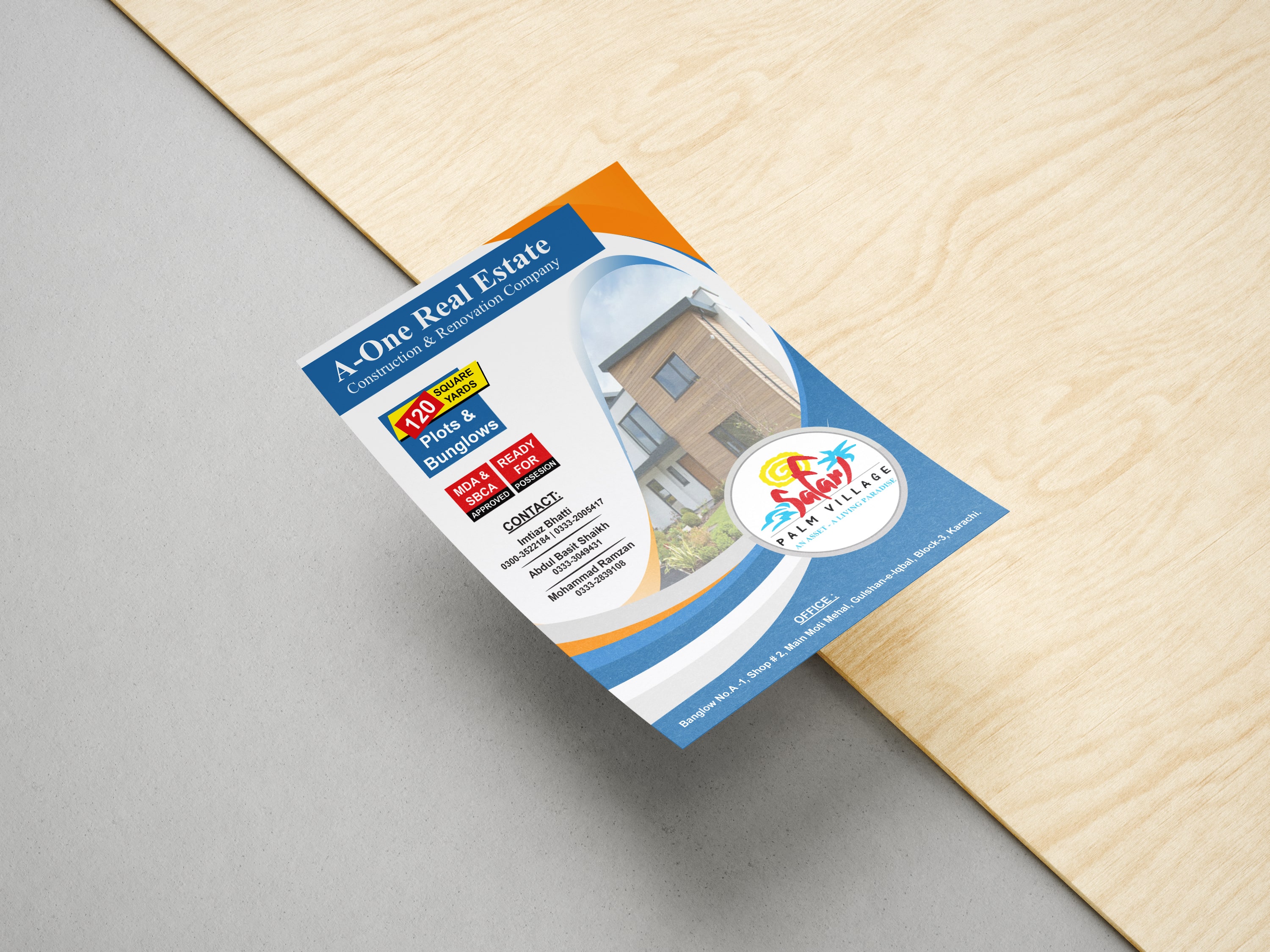 A5 flyer brochure design Gold Coast, AU 2026