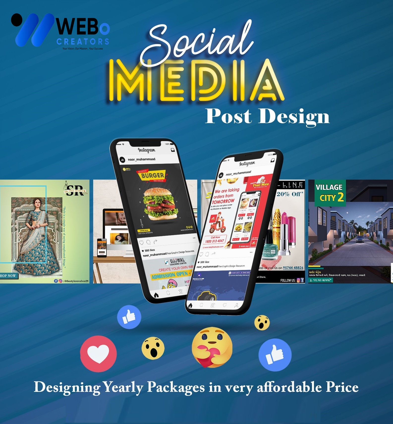 Social Media Post Design Services in Gold Coast, AU for Businesses and Brands