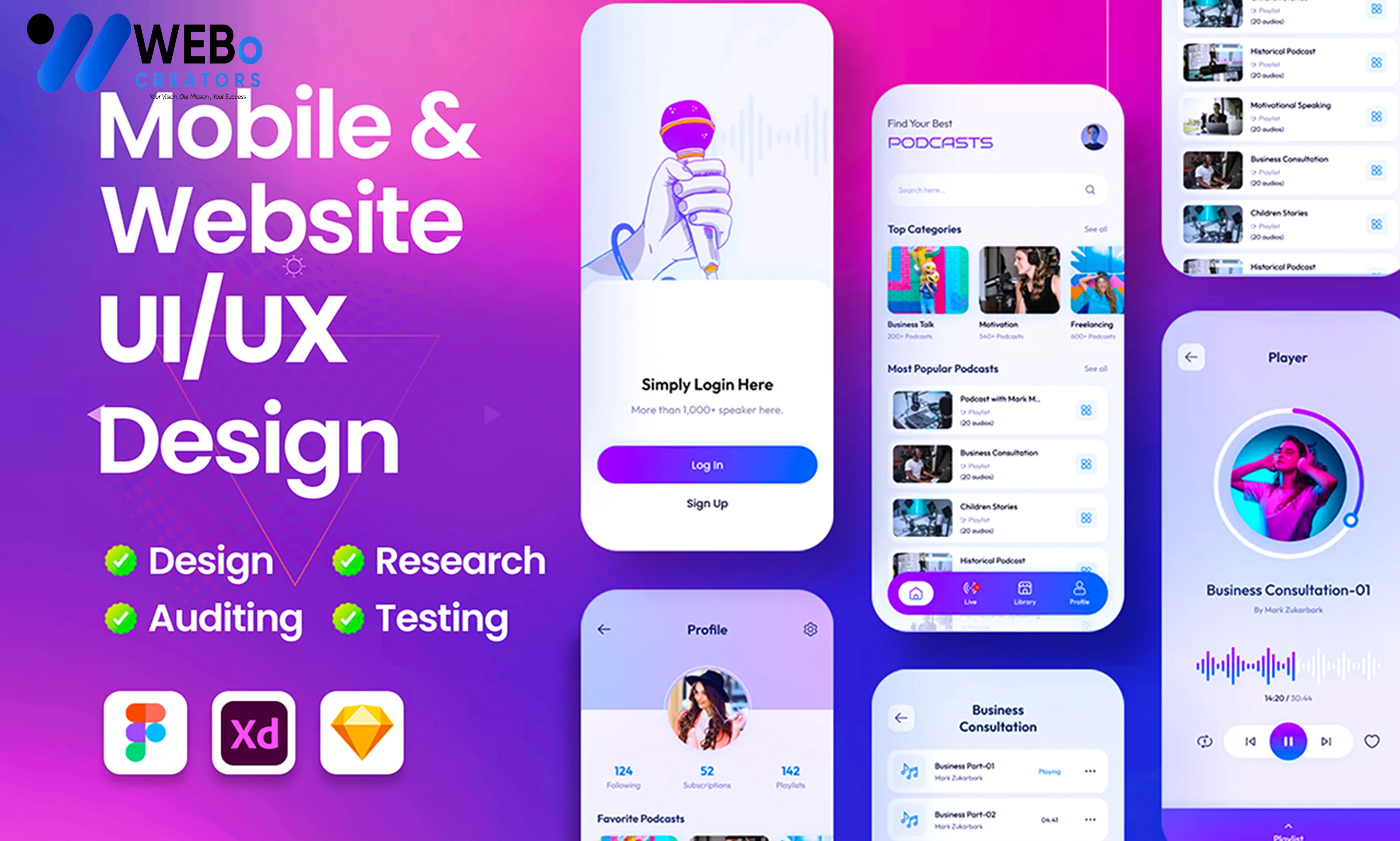 Flutter App UI/UX Design | Beautiful Flutter Interface Design in Gold Coast, AU