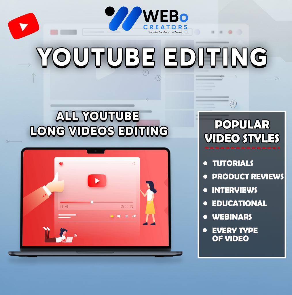 YouTube Video Editing Services at Affordable Cost - Hire Experienced YouTube Video Editors in Gold Coast, AU